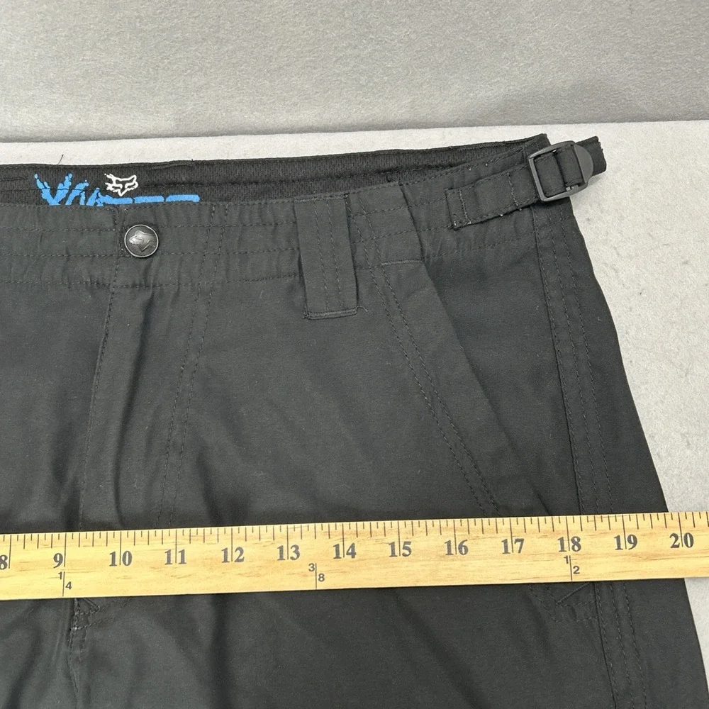 Fox Racing Hydro Series Cargo Shorts Black Mens Size 32 Utility MTB 10